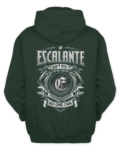 ESCALANTE AP81-K4-626 - Personalized Ahmed Quote Apparel “If Ahmed Can't Fix It, No One Can” - Unisex Hoodie - Forest Green