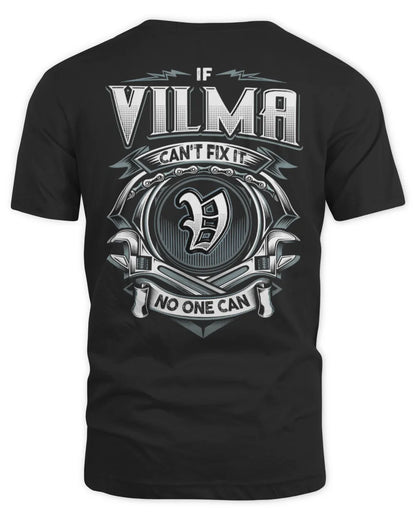 VILMA AP81-K4-626 - Personalized Ahmed Quote Apparel “If Ahmed Can't Fix It, No One Can” - Unisex Standard T-Shirt - Black