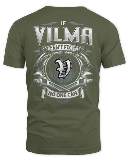 VILMA AP81-K4-626 - Personalized Ahmed Quote Apparel “If Ahmed Can't Fix It, No One Can” - Unisex Standard T-Shirt - Military Green