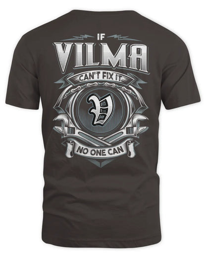 VILMA AP81-K4-626 - Personalized Ahmed Quote Apparel “If Ahmed Can't Fix It, No One Can” - Unisex Standard T-Shirt - Dark Chocolate