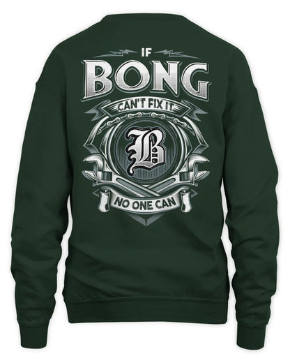 BONG AP81-K4-626 - Personalized Ahmed Quote Apparel “If Ahmed Can't Fix It, No One Can” - Unisex Sweatshirt - Forest Green