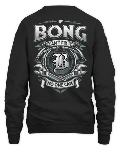 BONG AP81-K4-626 - Personalized Ahmed Quote Apparel “If Ahmed Can't Fix It, No One Can” - Unisex Sweatshirt - Black
