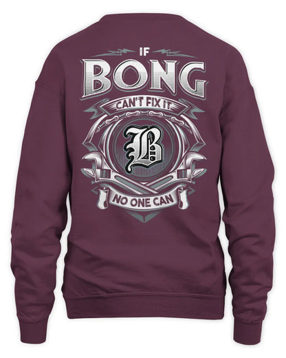 BONG AP81-K4-626 - Personalized Ahmed Quote Apparel “If Ahmed Can't Fix It, No One Can” - Unisex Sweatshirt - Maroon