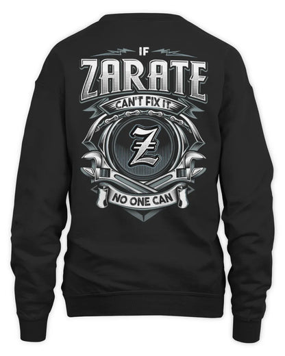 ZARATE AP81-K4-626 - Personalized Ahmed Quote Apparel “If Ahmed Can't Fix It, No One Can” - Unisex Sweatshirt - Black