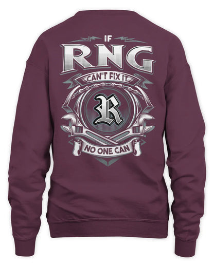 RNG AP81-K4-626 - Personalized Ahmed Quote Apparel “If Ahmed Can't Fix It, No One Can” - Unisex Sweatshirt - Maroon