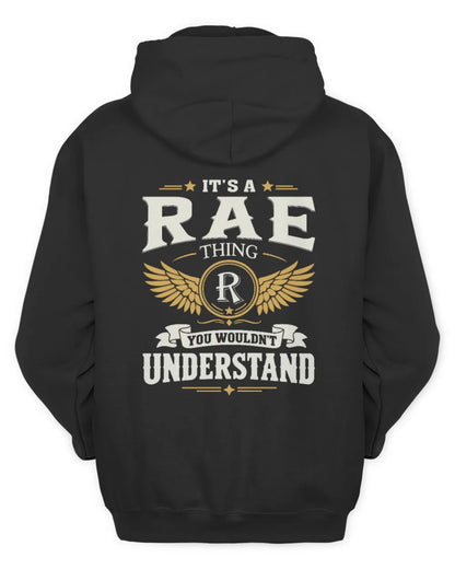 RAE KT06-M008 It’s a [NAME] Thing – You Wouldn’t Understand | Personalized Vintage T-Shirt - Unisex Hoodie - Black