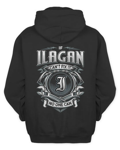 ILAGAN AP81-K4-626 - Personalized Ahmed Quote Apparel “If Ahmed Can't Fix It, No One Can” - Unisex Hoodie - Black