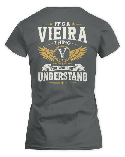 VIEIRA KT06-M008 It’s a [NAME] Thing – You Wouldn’t Understand | Personalized Vintage T-Shirt - Women's Standard T-Shirt - Charcoal