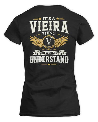 VIEIRA KT06-M008 It’s a [NAME] Thing – You Wouldn’t Understand | Personalized Vintage T-Shirt - Women's Standard T-Shirt - Black