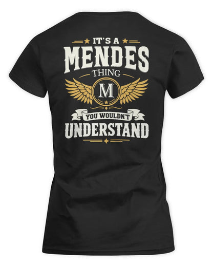 MENDES KT06-M008 It’s a [NAME] Thing – You Wouldn’t Understand | Personalized Vintage T-Shirt - Women's Standard T-Shirt - Black