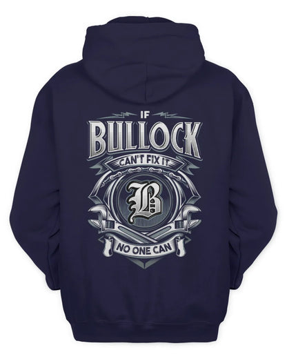 BULLOCK AP81-K4-626 - Personalized Ahmed Quote Apparel “If Ahmed Can't Fix It, No One Can” - Unisex Hoodie - Navy