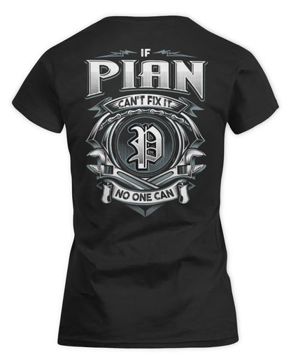 PIAN AP81-K4-626 - Personalized Ahmed Quote Apparel “If Ahmed Can't Fix It, No One Can” - Women's Standard T-Shirt - Black
