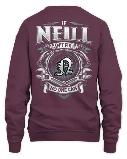 NEILL AP81-K4-626 - Personalized Ahmed Quote Apparel “If Ahmed Can't Fix It, No One Can” - Unisex Sweatshirt - Maroon