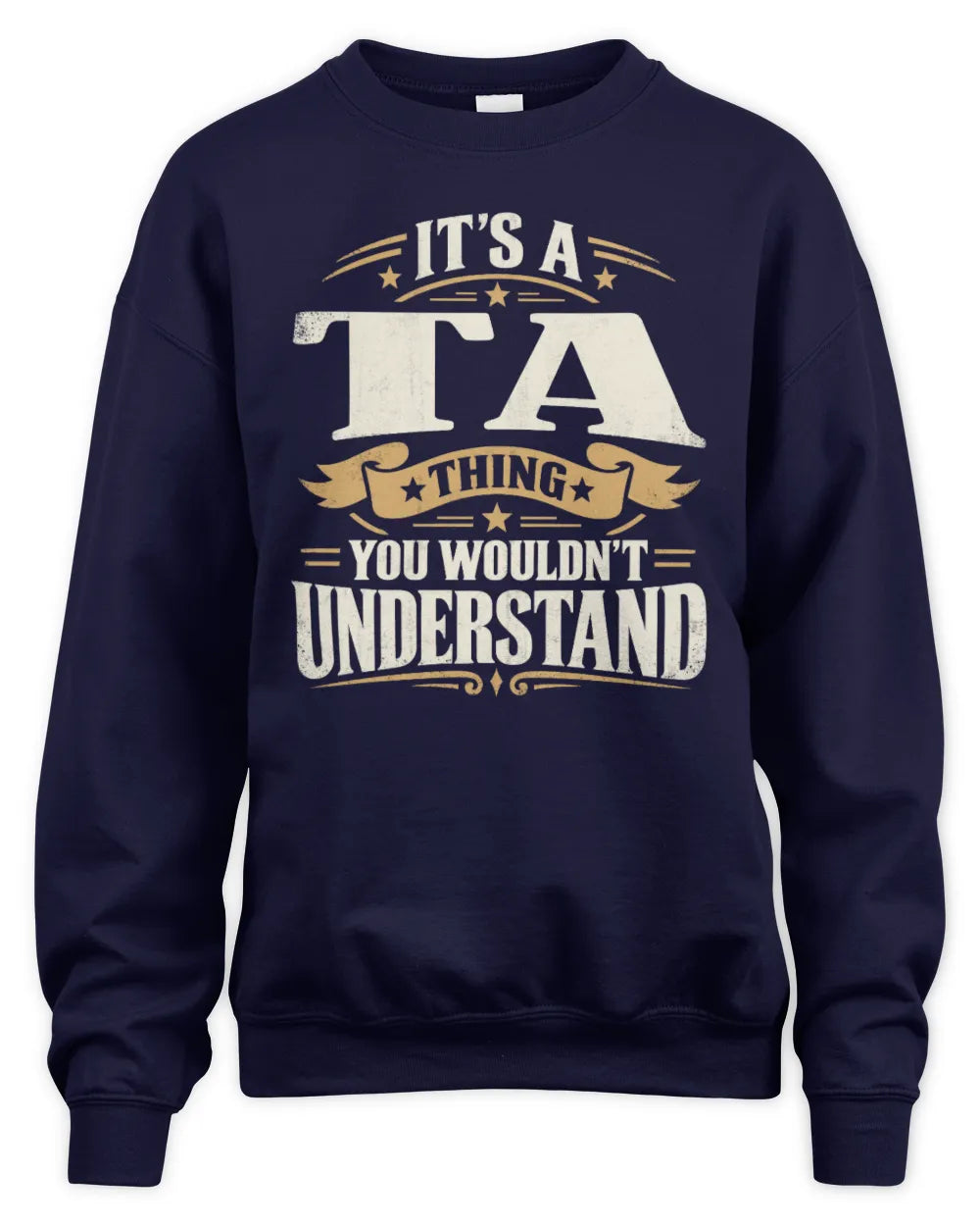 TA P08 TH51 - Personalized “It’s a/an [NAME] Thing – You Wouldn’t Understand” Shirt - Unisex Sweatshirt - Navy