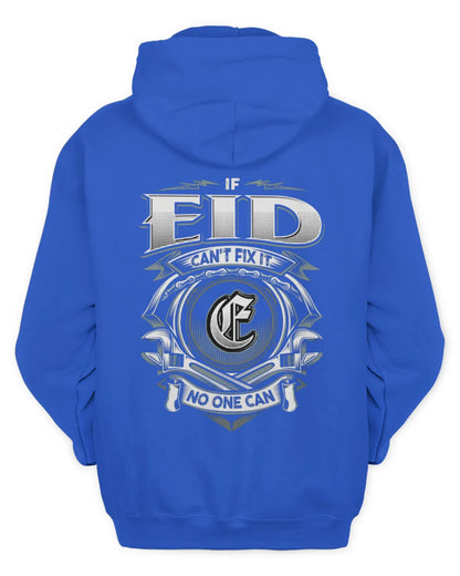 EID AP81-K4-626 - Personalized Ahmed Quote Apparel “If Ahmed Can't Fix It, No One Can” - Unisex Hoodie - Royal