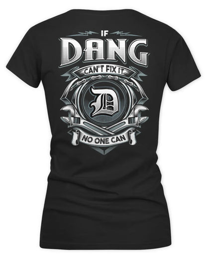 DANG AP81-K4-626 - Personalized Ahmed Quote Apparel “If Ahmed Can't Fix It, No One Can” - Women's V-Neck T-Shirt - Black