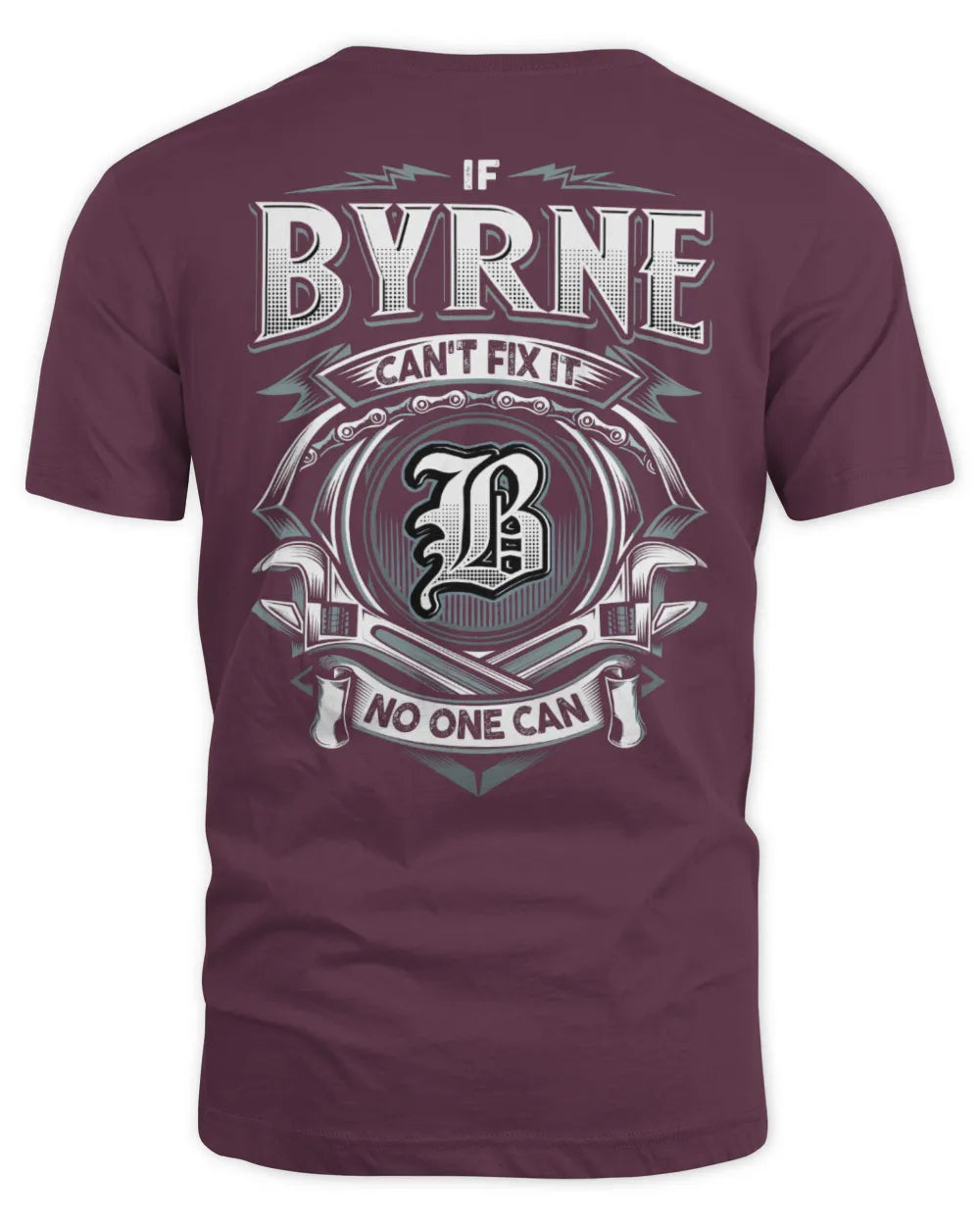 BYRNE AP81-K4-626 - Personalized Ahmed Quote Apparel “If Ahmed Can't Fix It, No One Can” - Unisex Standard T-Shirt - Maroon