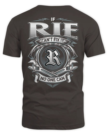 RIE AP81-K4-626 - Personalized Ahmed Quote Apparel “If Ahmed Can't Fix It, No One Can” - Unisex Standard T-Shirt - Dark Chocolate