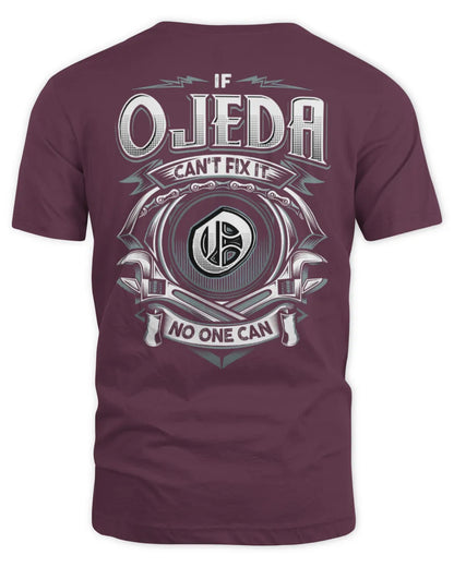 OJEDA AP81-K4-626 - Personalized Ahmed Quote Apparel “If Ahmed Can't Fix It, No One Can” - Unisex Standard T-Shirt - Maroon