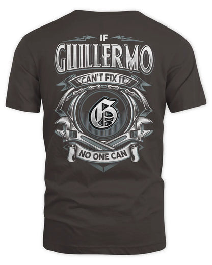 GUILLERMO AP81-K4-626 - Personalized Ahmed Quote Apparel “If Ahmed Can't Fix It, No One Can” - Unisex Standard T-Shirt - Dark Chocolate