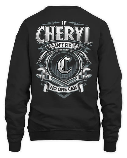 CHERYL AP81-K4-626 - Personalized Ahmed Quote Apparel “If Ahmed Can't Fix It, No One Can” - Unisex Sweatshirt - Black