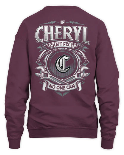 CHERYL AP81-K4-626 - Personalized Ahmed Quote Apparel “If Ahmed Can't Fix It, No One Can” - Unisex Sweatshirt - Maroon