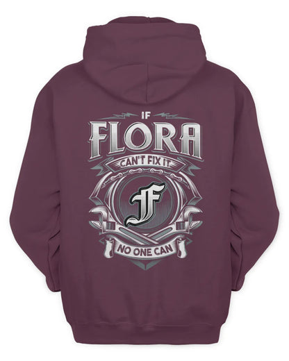 FLORA AP81-K4-626 - Personalized Ahmed Quote Apparel “If Ahmed Can't Fix It, No One Can” - Unisex Hoodie - Maroon