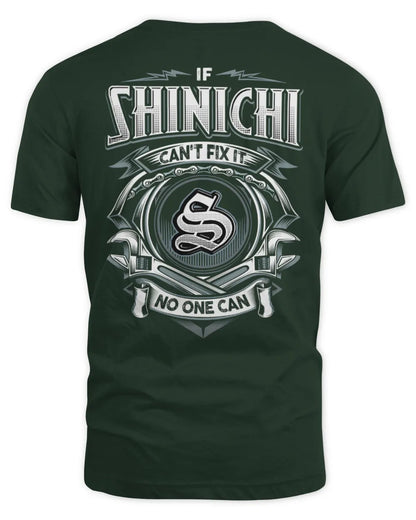 SHINICHI AP81-K4-626 - Personalized Ahmed Quote Apparel “If Ahmed Can't Fix It, No One Can” - Unisex Standard T-Shirt - Forest Green