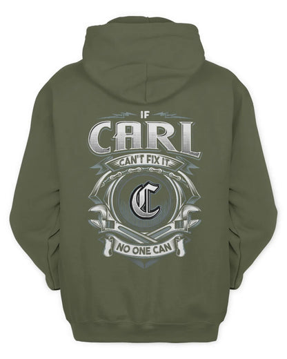 CARL AP81-K4-626 - Personalized Ahmed Quote Apparel “If Ahmed Can't Fix It, No One Can” - Unisex Hoodie - Military Green