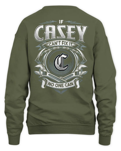 CASEY AP81-K4-626 - Personalized Ahmed Quote Apparel “If Ahmed Can't Fix It, No One Can” - Unisex Sweatshirt - Military Green