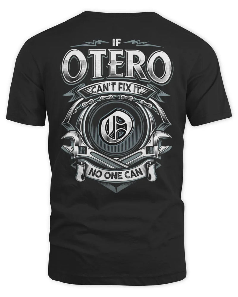 OTERO AP81-K4-626 - Personalized Ahmed Quote Apparel “If Ahmed Can't Fix It, No One Can” - Unisex Standard T-Shirt - Black
