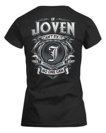 JOVEN AP81-K4-626 - Personalized Ahmed Quote Apparel “If Ahmed Can't Fix It, No One Can” - Women's Standard T-Shirt - Black