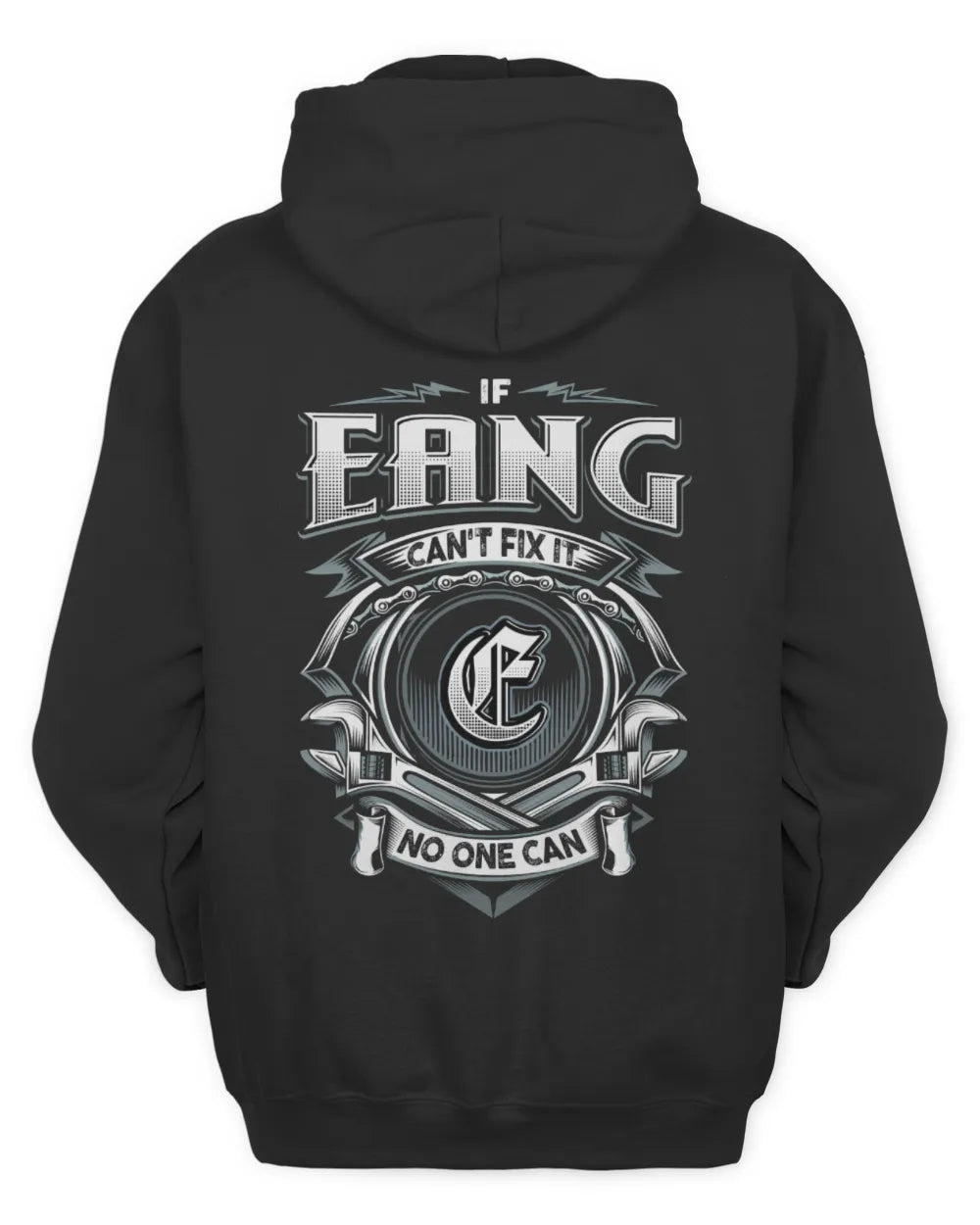 EANG AP81-K4-626 - Personalized Ahmed Quote Apparel “If Ahmed Can't Fix It, No One Can” - Unisex Hoodie - Black