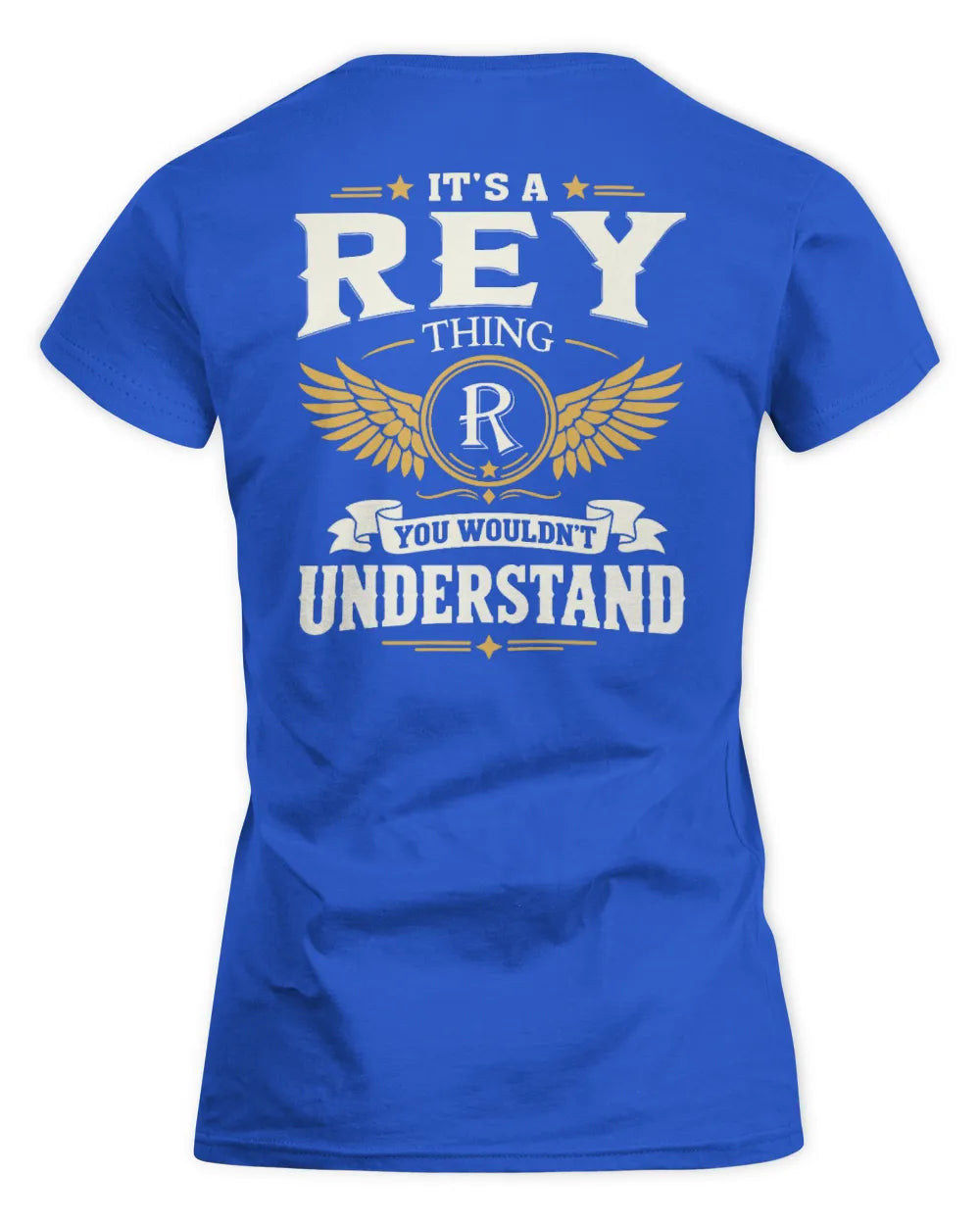 REY KT06-M008 It’s a [NAME] Thing – You Wouldn’t Understand | Personalized Vintage T-Shirt - Women's Standard T-Shirt - Royal