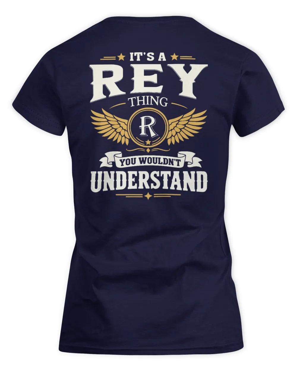 REY KT06-M008 It’s a [NAME] Thing – You Wouldn’t Understand | Personalized Vintage T-Shirt - Women's Standard T-Shirt - Navy