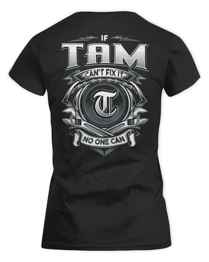 TAM AP81-K4-626 - Personalized Ahmed Quote Apparel “If Ahmed Can't Fix It, No One Can” - Women's Standard T-Shirt - Black
