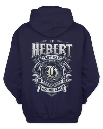 HEBERT AP81-K4-626 - Personalized Ahmed Quote Apparel “If Ahmed Can't Fix It, No One Can” - Unisex Hoodie - Navy