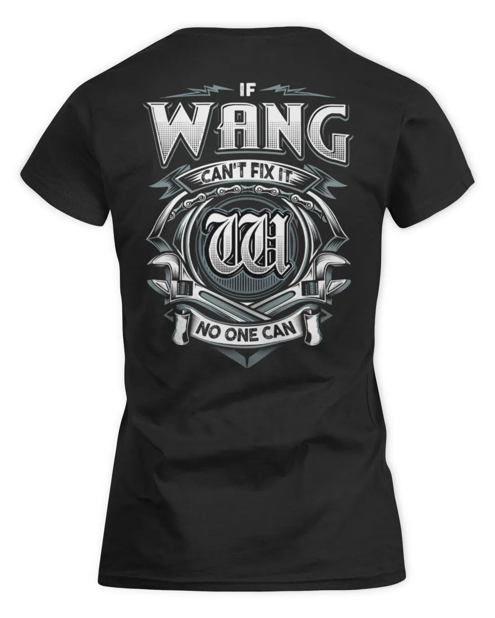 WANG AP81-K4-626 - Personalized Ahmed Quote Apparel “If Ahmed Can't Fix It, No One Can” - Women's Standard T-Shirt - Black