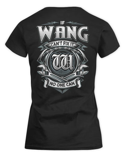 WANG AP81-K4-626 - Personalized Ahmed Quote Apparel “If Ahmed Can't Fix It, No One Can” - Women's Standard T-Shirt - Black