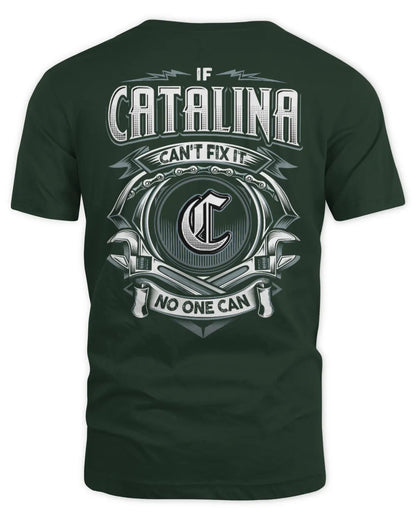 CATALINA AP81-K4-626 - Personalized Ahmed Quote Apparel “If Ahmed Can't Fix It, No One Can” - Unisex Standard T-Shirt - Forest Green