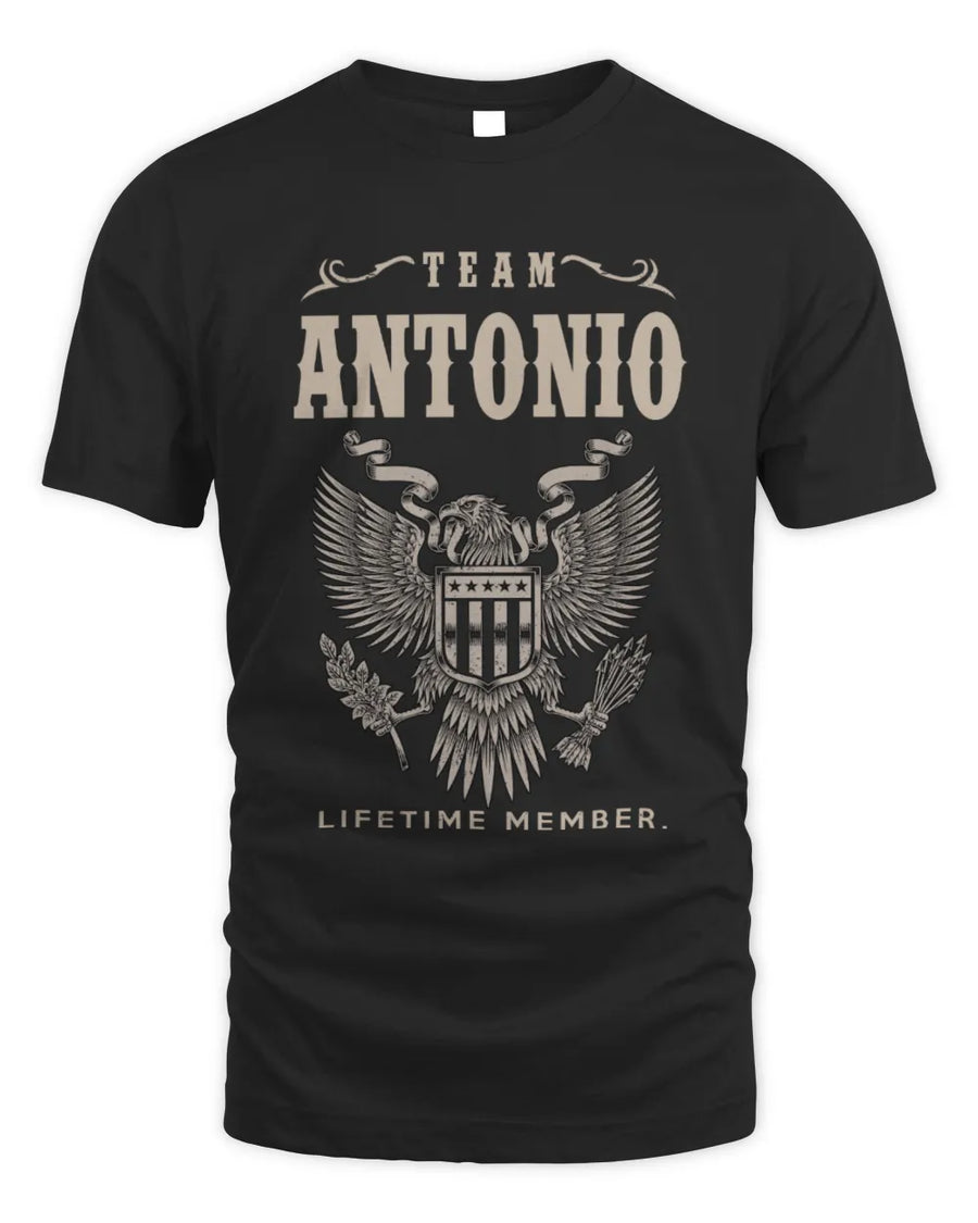 ANTONIO TP06-K82 – Personalized Classic Style Apparel “Team NAME Lifetime Member”