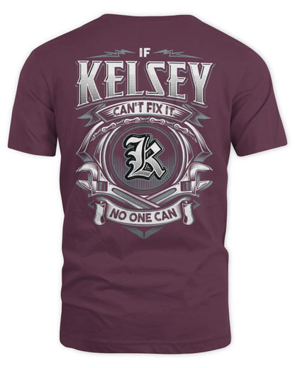 KELSEY AP81-K4-626 - Personalized Ahmed Quote Apparel “If Ahmed Can't Fix It, No One Can” - Unisex Standard T-Shirt - Maroon