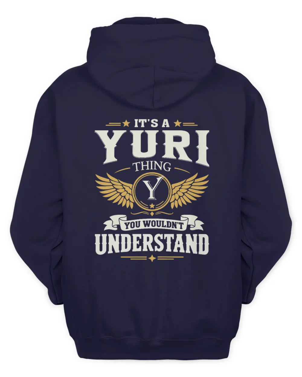YURI KT06-M008 It’s a [NAME] Thing – You Wouldn’t Understand | Personalized Vintage T-Shirt - Unisex Hoodie - Navy