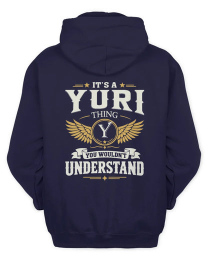 YURI KT06-M008 It’s a [NAME] Thing – You Wouldn’t Understand | Personalized Vintage T-Shirt - Unisex Hoodie - Navy