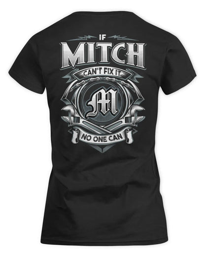 MITCH AP81-K4-626 - Personalized Ahmed Quote Apparel “If Ahmed Can't Fix It, No One Can” - Women's Standard T-Shirt - Black