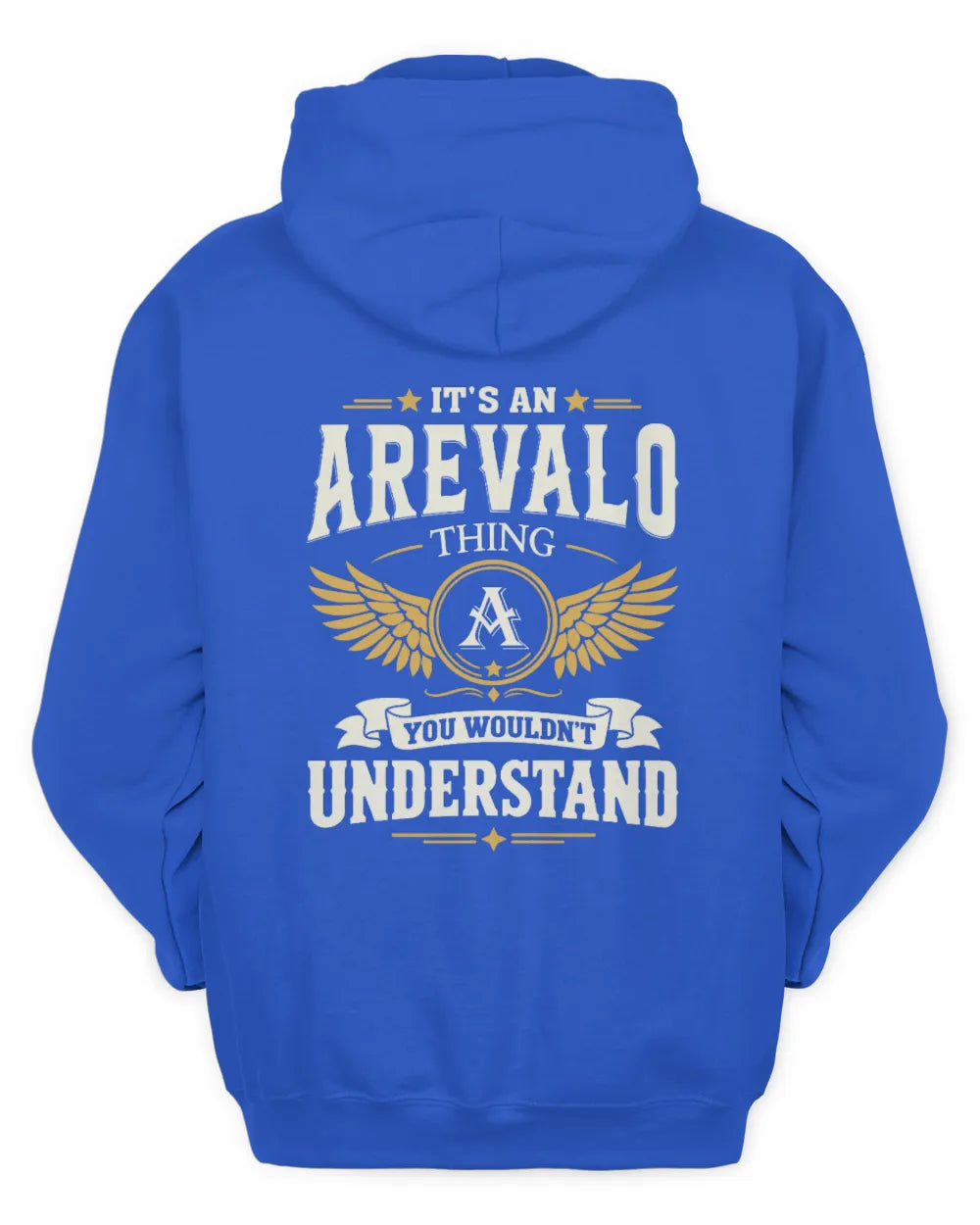 AREVALO KT06-M008 It’s a [NAME] Thing – You Wouldn’t Understand | Personalized Vintage T-Shirt - Unisex Hoodie - Royal