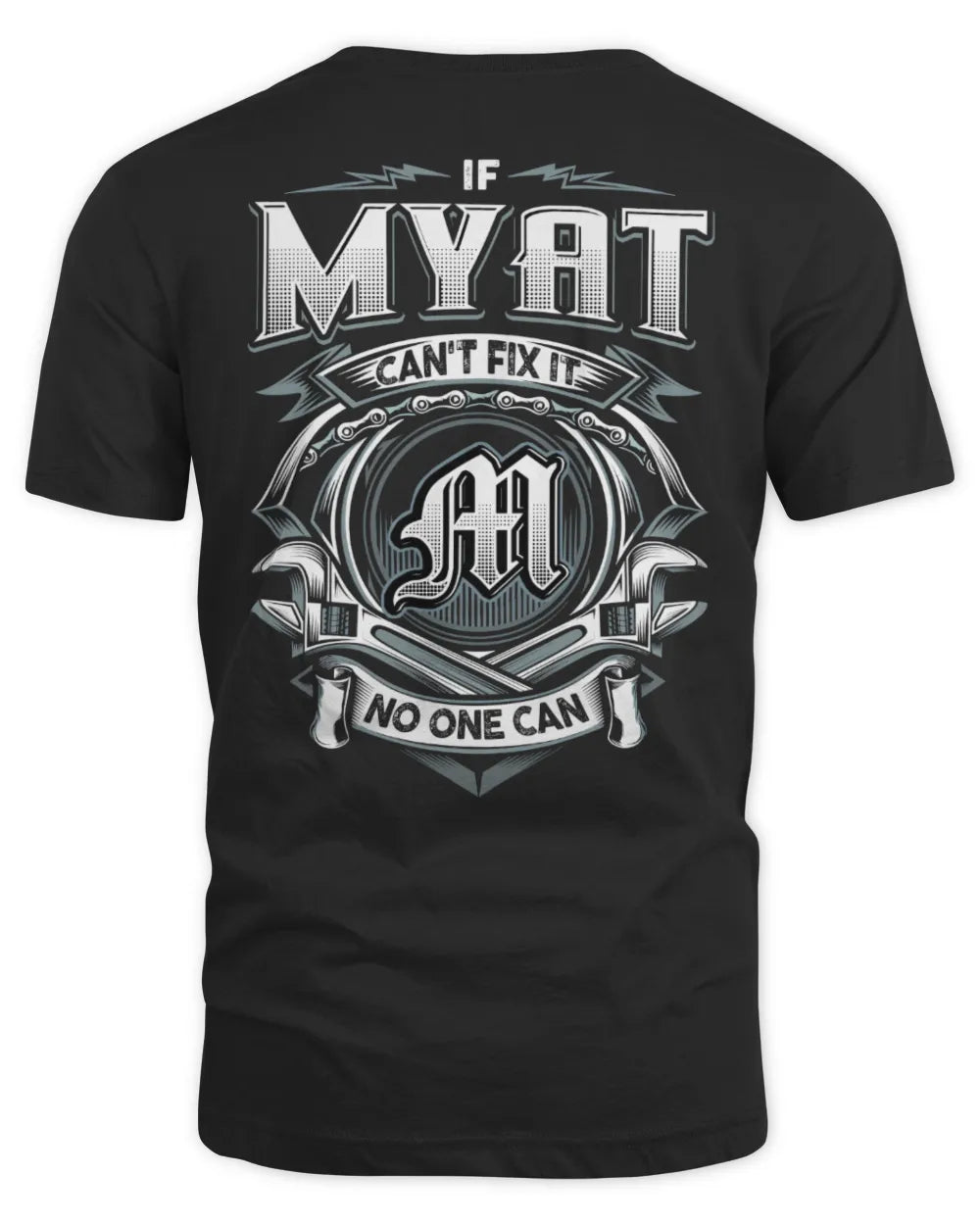 MYAT AP81-K4-626 - Personalized Ahmed Quote Apparel “If Ahmed Can't Fix It, No One Can”