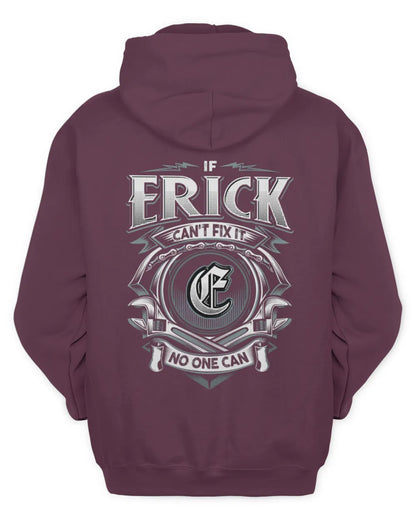 ERICK AP81-K4-626 - Personalized Ahmed Quote Apparel “If Ahmed Can't Fix It, No One Can” - Unisex Hoodie - Maroon