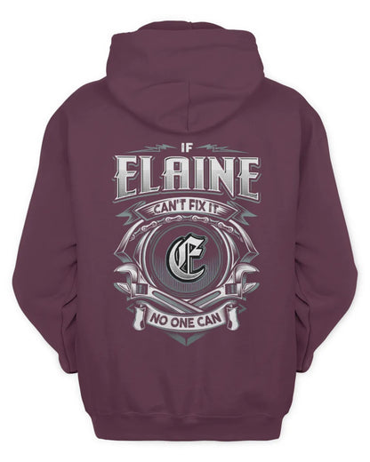 ELAINE AP81-K4-626 - Personalized Ahmed Quote Apparel “If Ahmed Can't Fix It, No One Can” - Unisex Hoodie - Maroon
