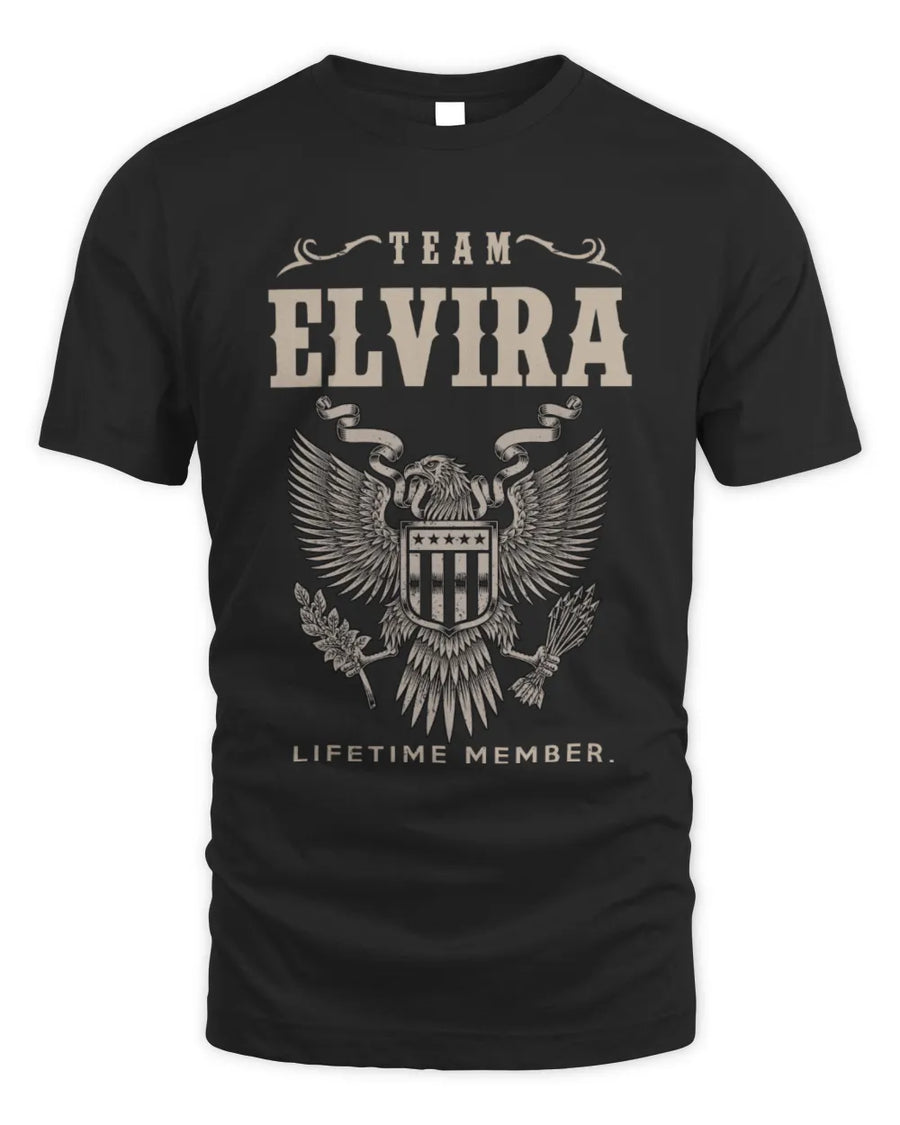 ELVIRA TP06-K82 – Personalized Classic Style Apparel “Team NAME Lifetime Member”